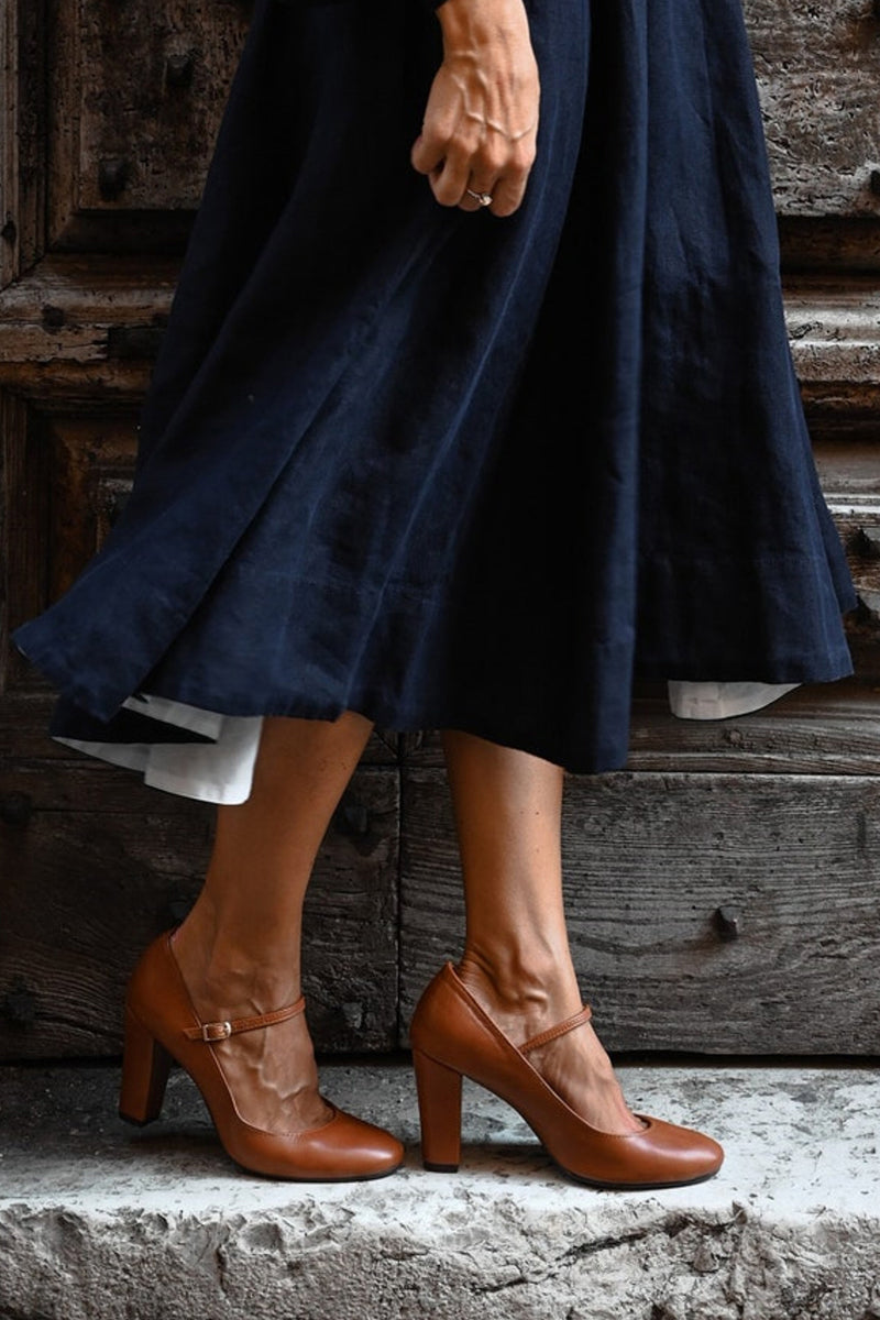 Clara | Low-Heel Sandal Everyday Elegance