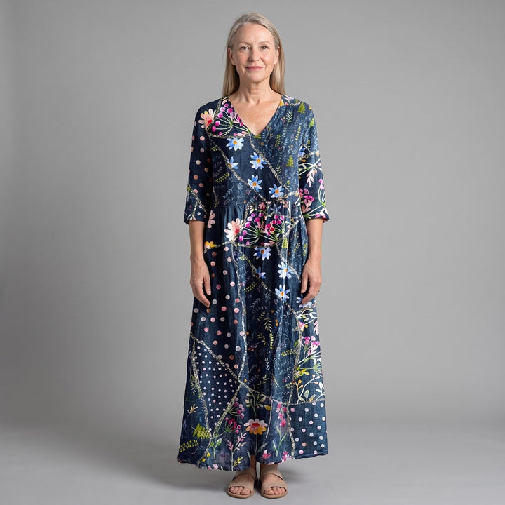 Wanda | Floral Summer Midi Dress
