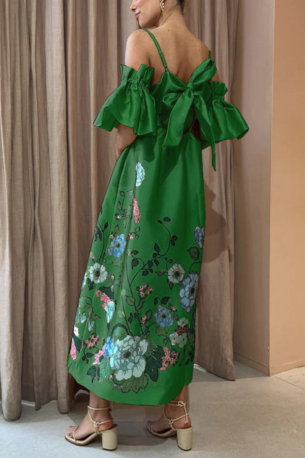 Virginia | Elegant Dress with Unique Sleeves & Pockets