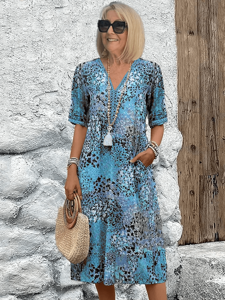 Romaine | Ocean Breeze Summer Dress