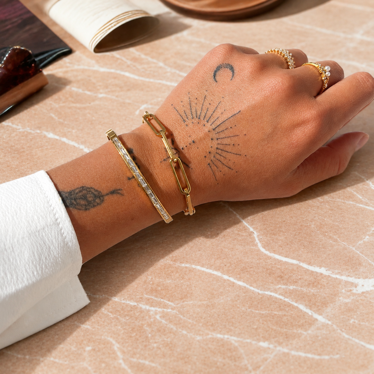 Marita | Delicate Chain Bracelet