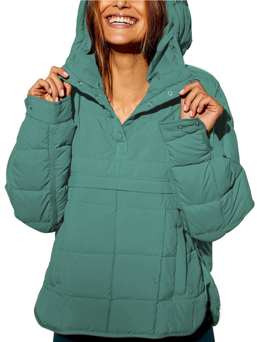Camille | Oversized Hooded Pullover Jacket