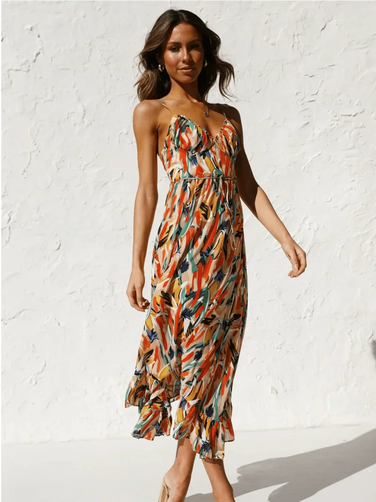 Rosie | Vibrant Midi Dress