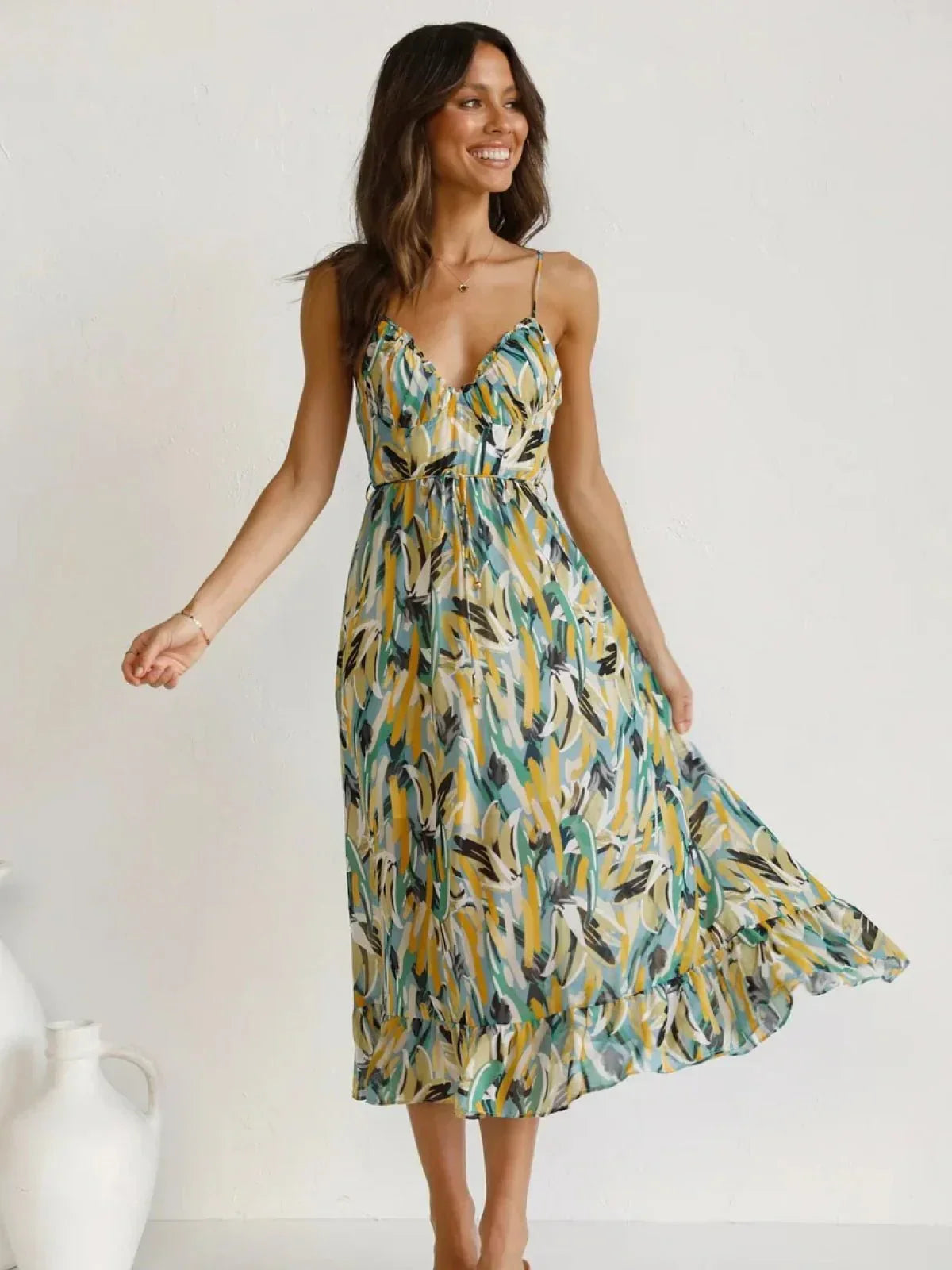 Rosie | Vibrant Midi Dress