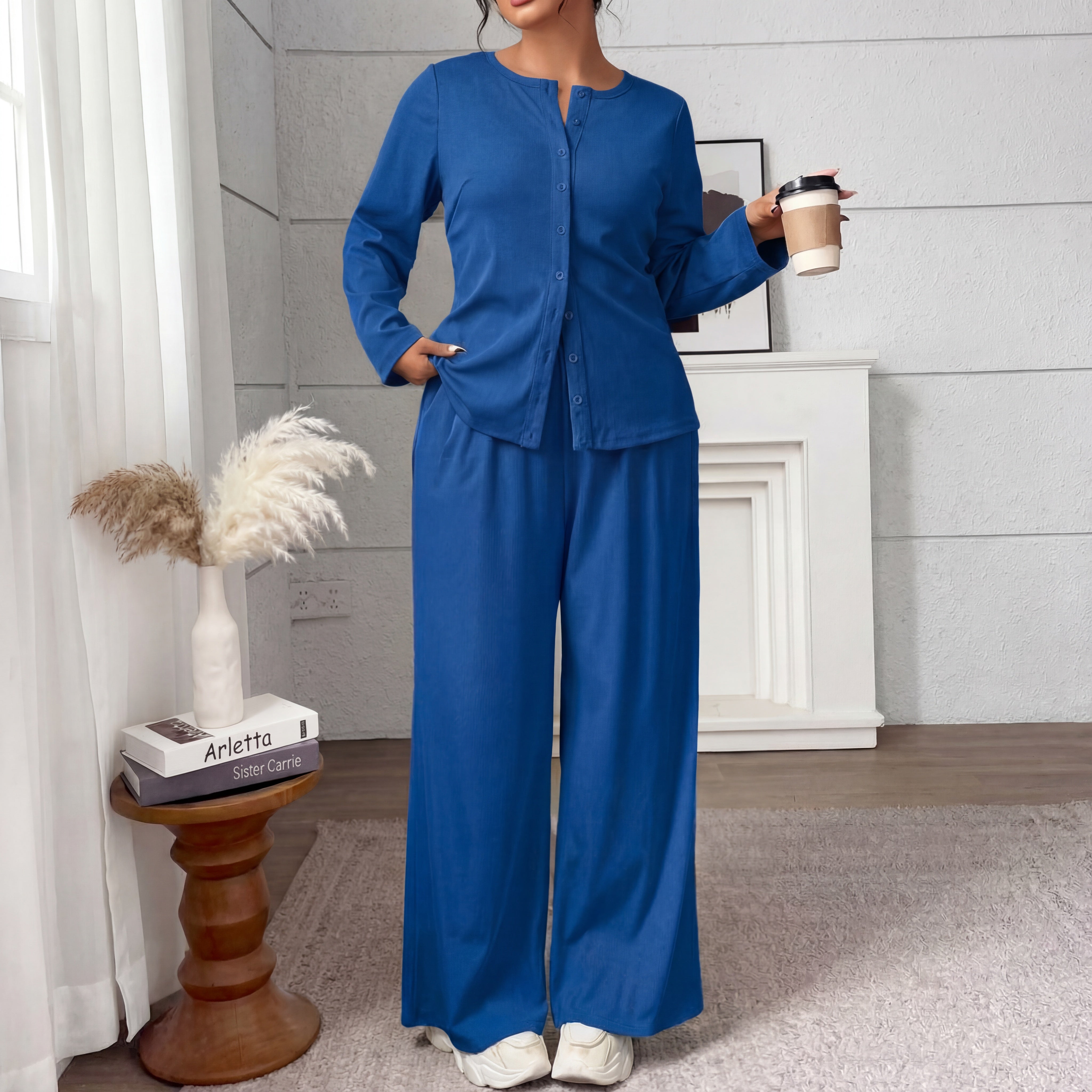 Vivienne | Knitted Two-Piece Plus Set