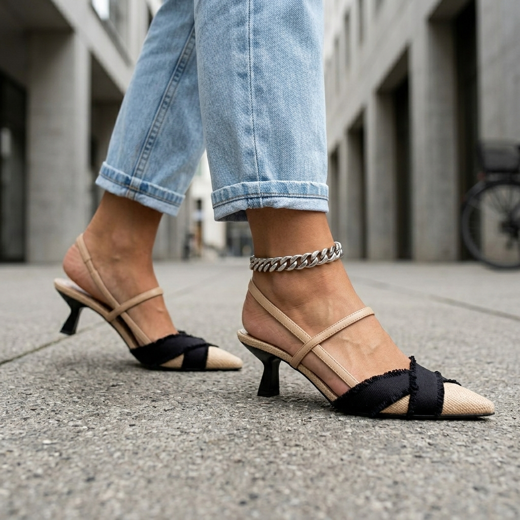 Zela | Open Ballerina Heels