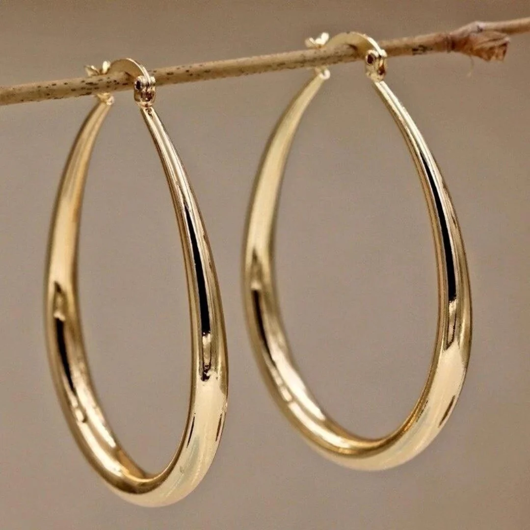 Lori | Vintage Gold Drop Earrings