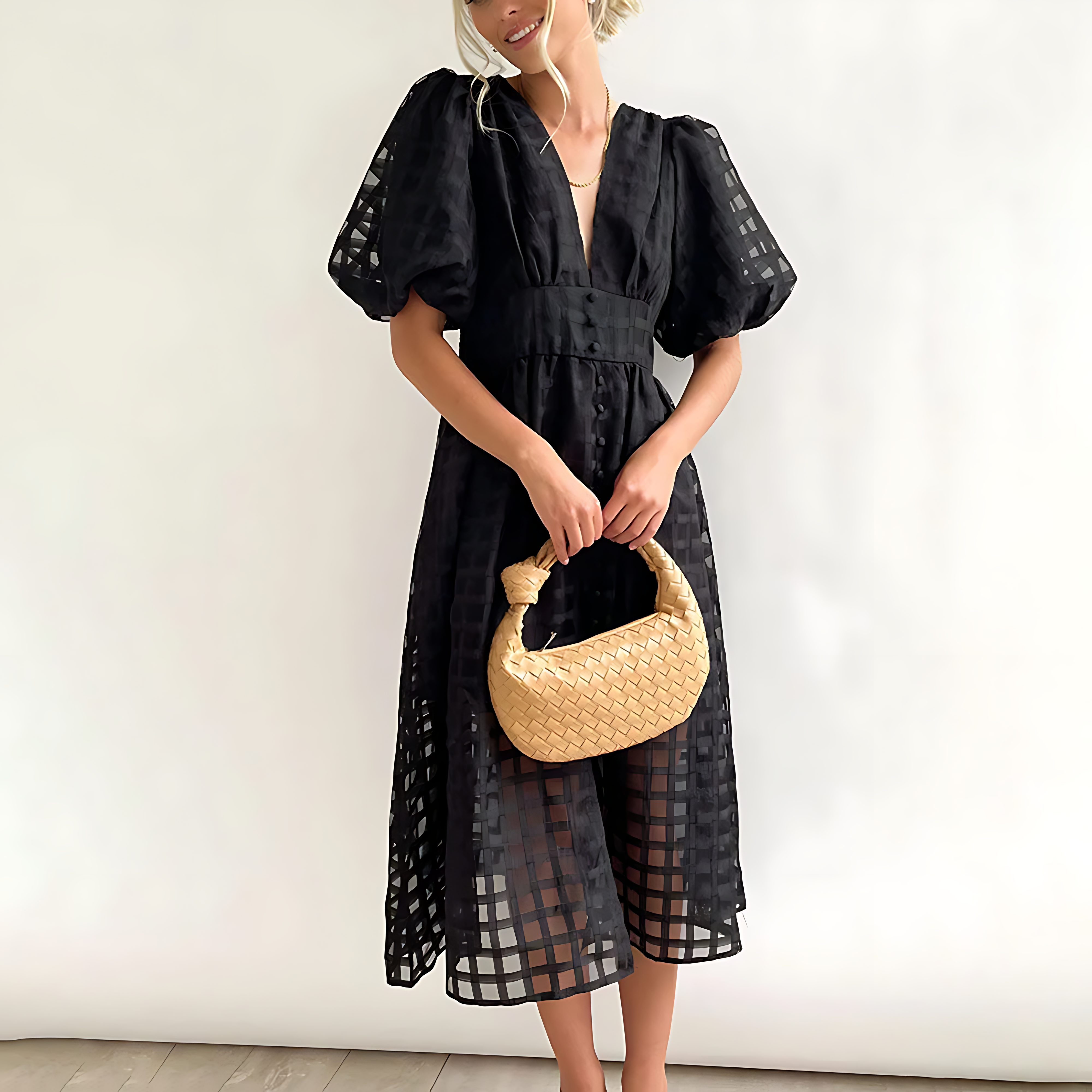 Paige | Elegant Midi Summer Dress