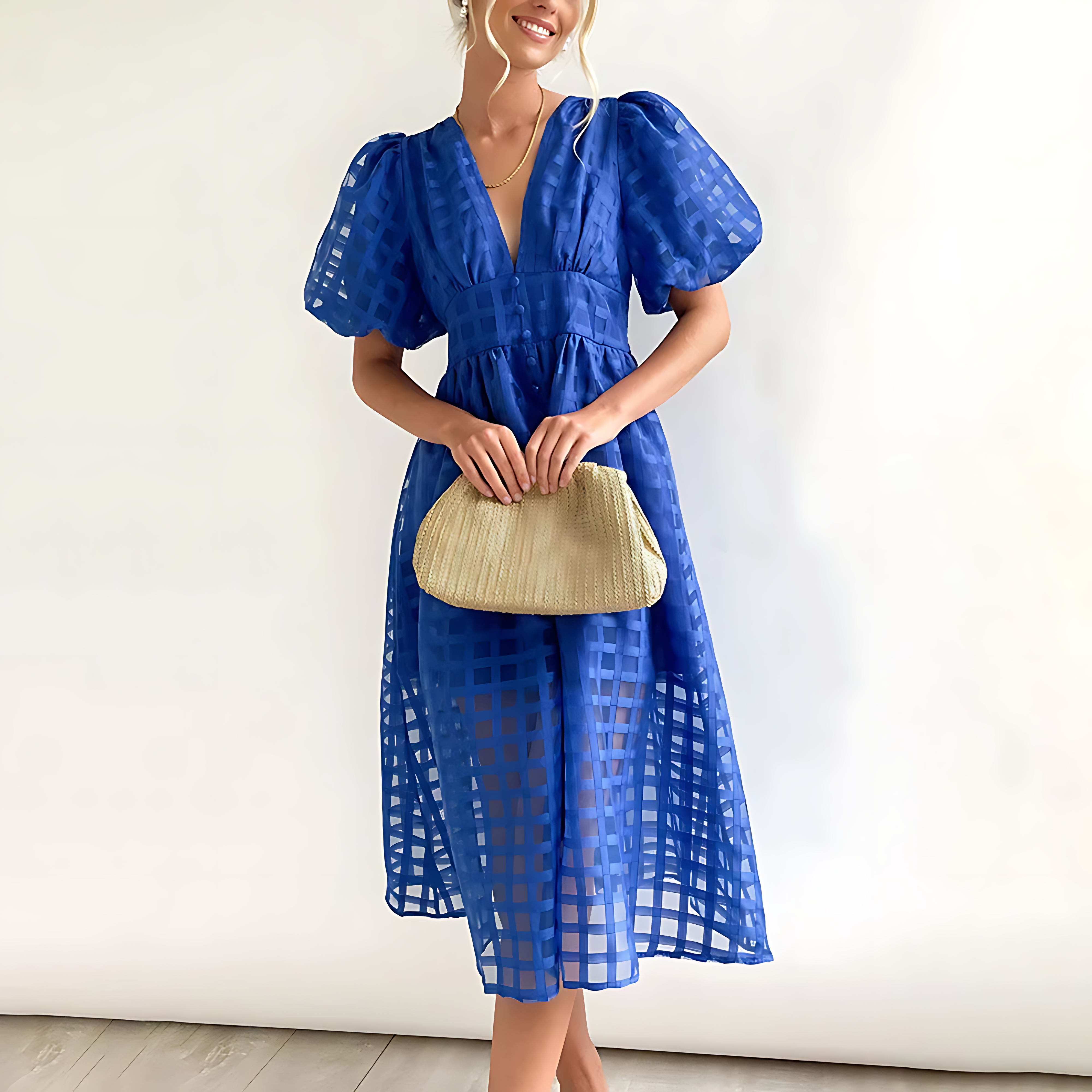 Paige | Elegant Midi Summer Dress