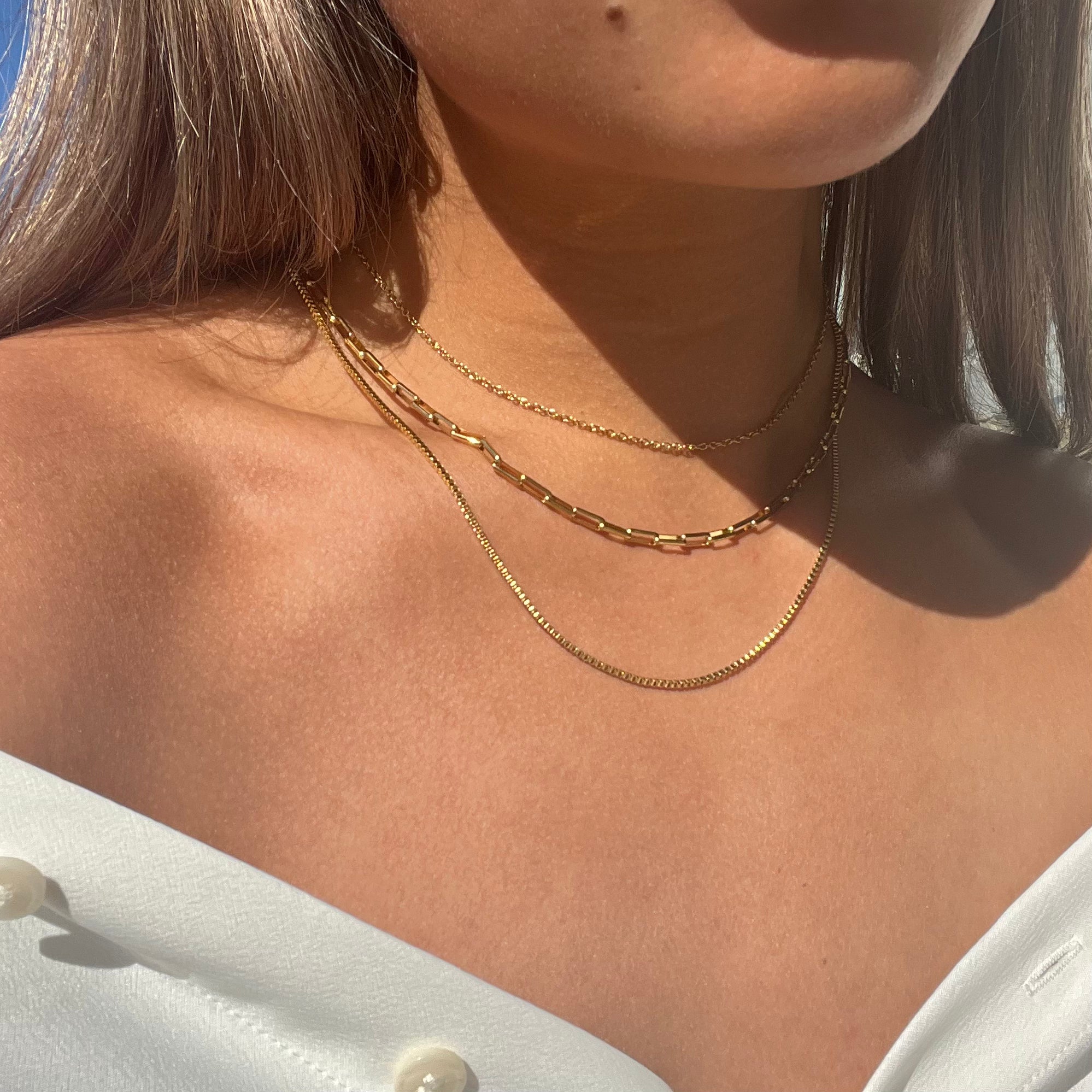Tira | 18K Gold-Plated Layered Necklace