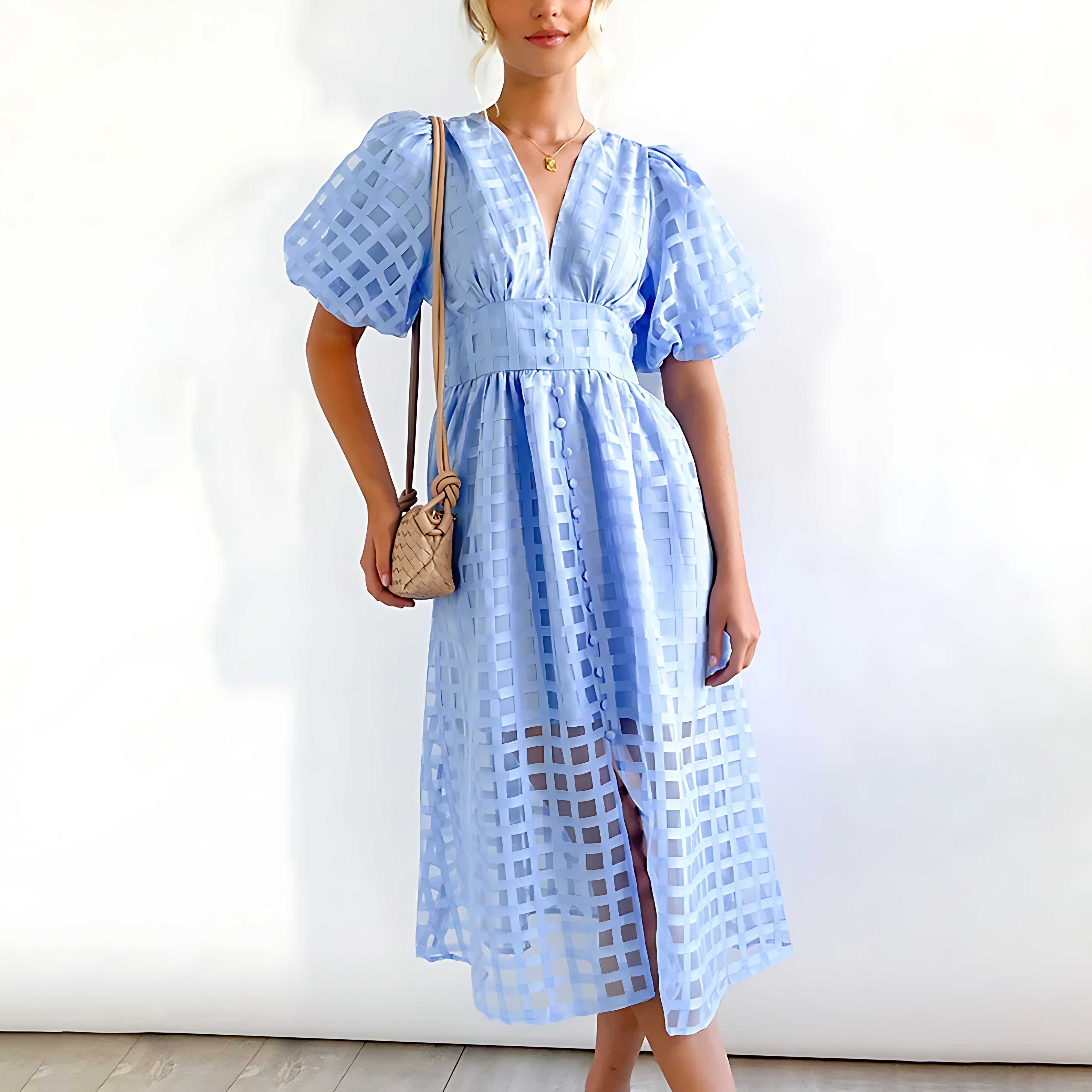 Paige | Elegant Midi Summer Dress