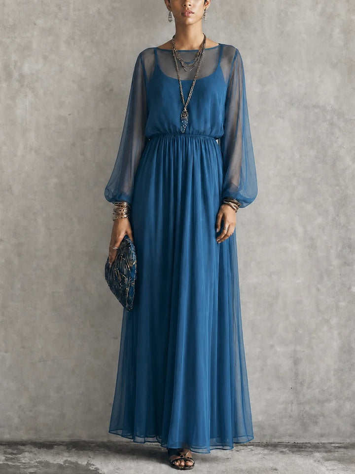 Mazie | Chiffon Maxi Dress