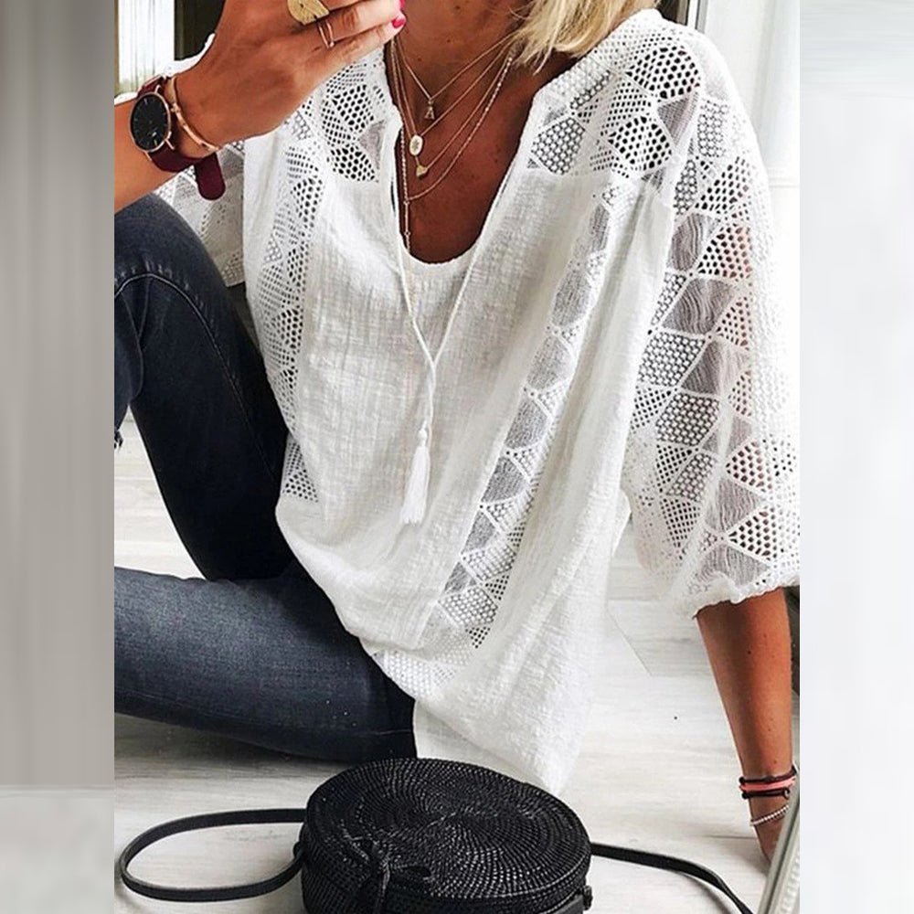 Dannielle | Breezy Cotton Blouse