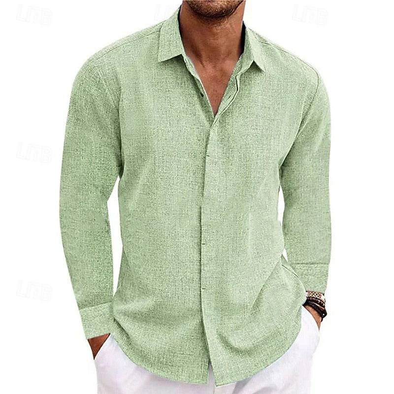 Bryan | Linen Summer Shirt