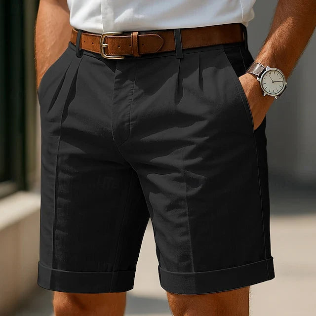 Bud | Pleated Tailored Shorts