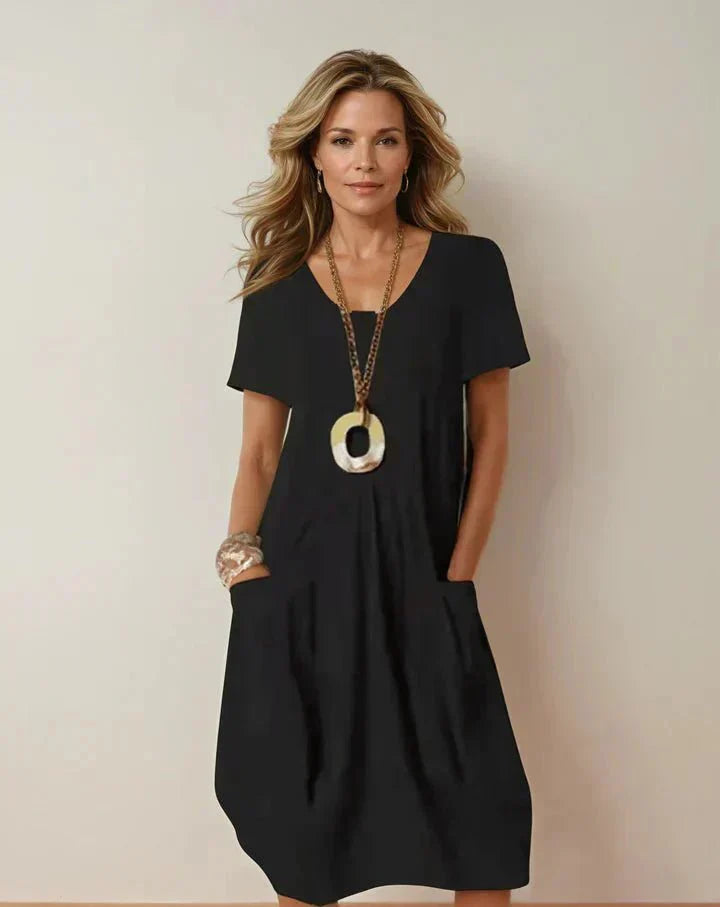 Kaia | Cotton A-Line Everyday Flow Dress