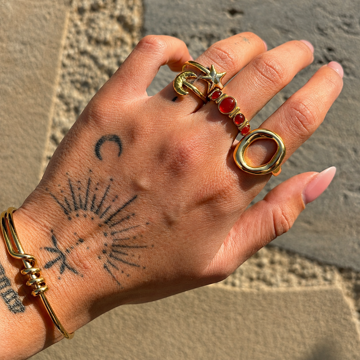 Inga | Sculptural Open Ring