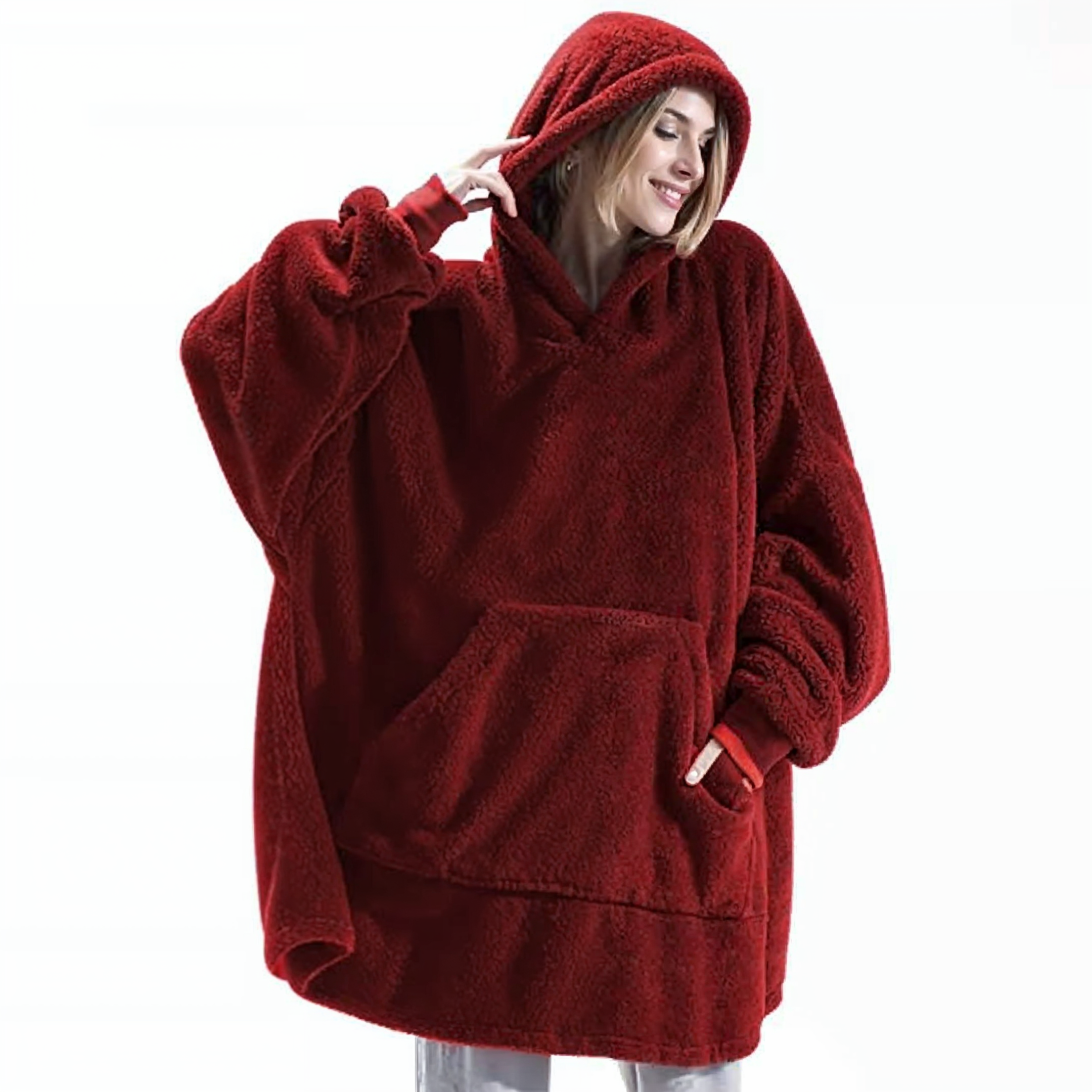 Callie | Fleece-Lined Oversized Cozy Hoodie