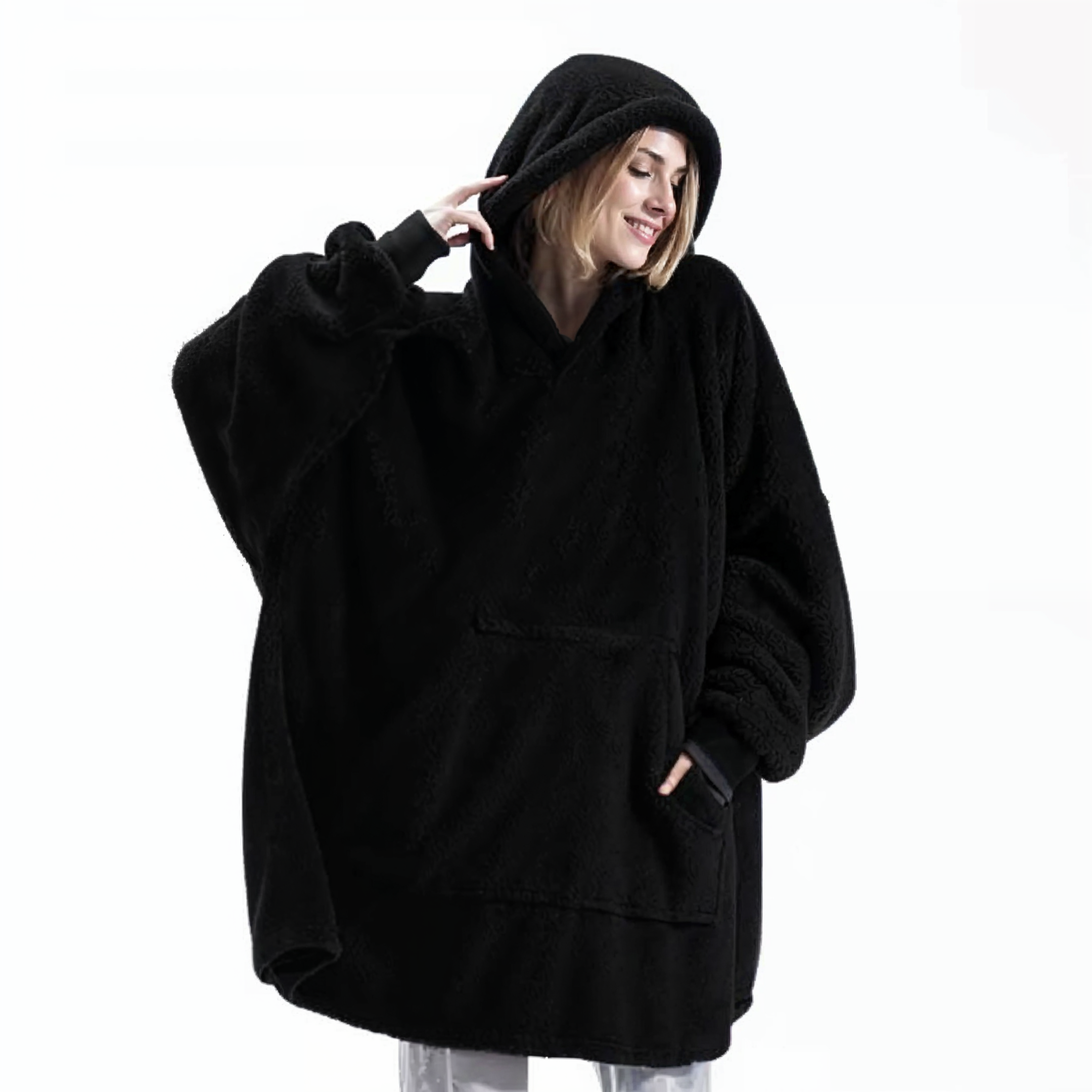 Callie | Fleece-Lined Oversized Cozy Hoodie