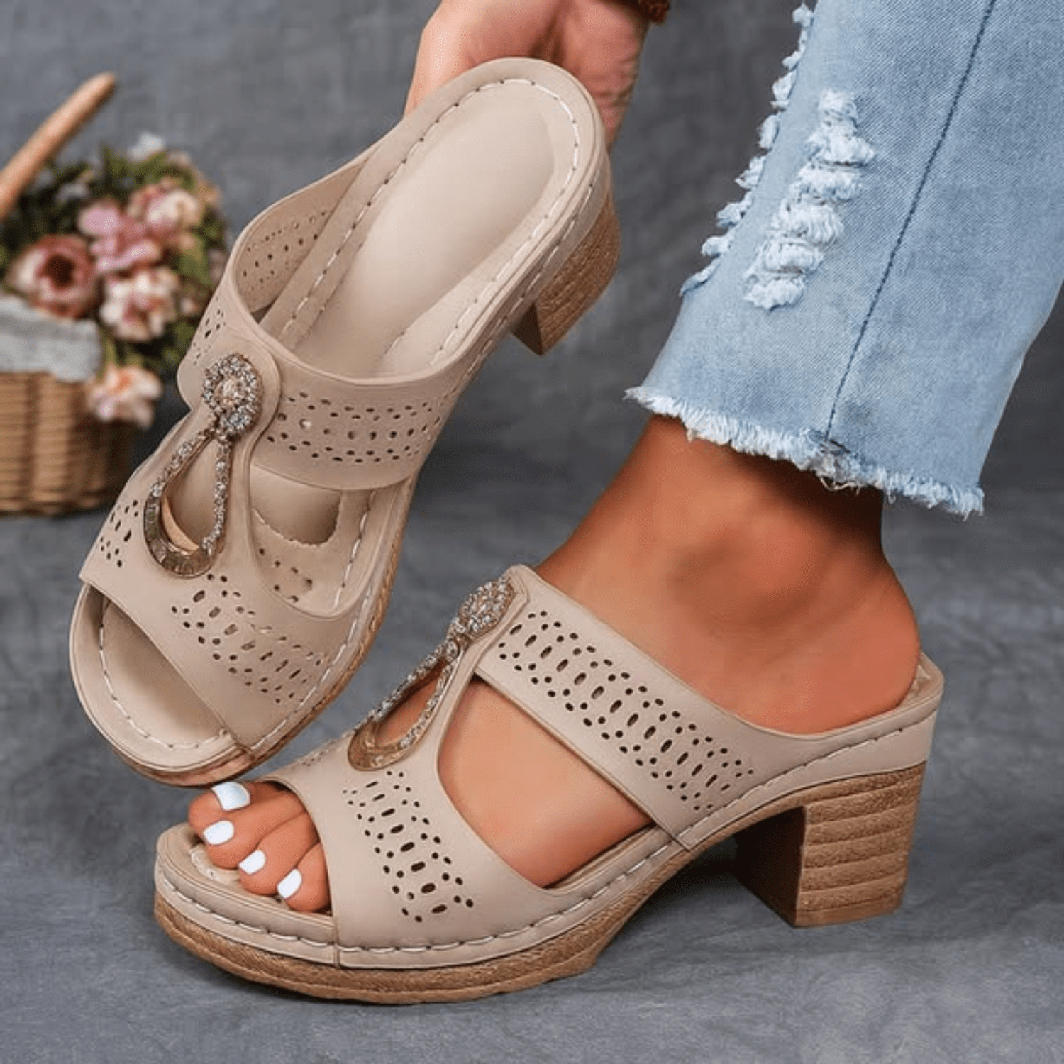 Zulema | Orthopedic Slip-On Support Sandals