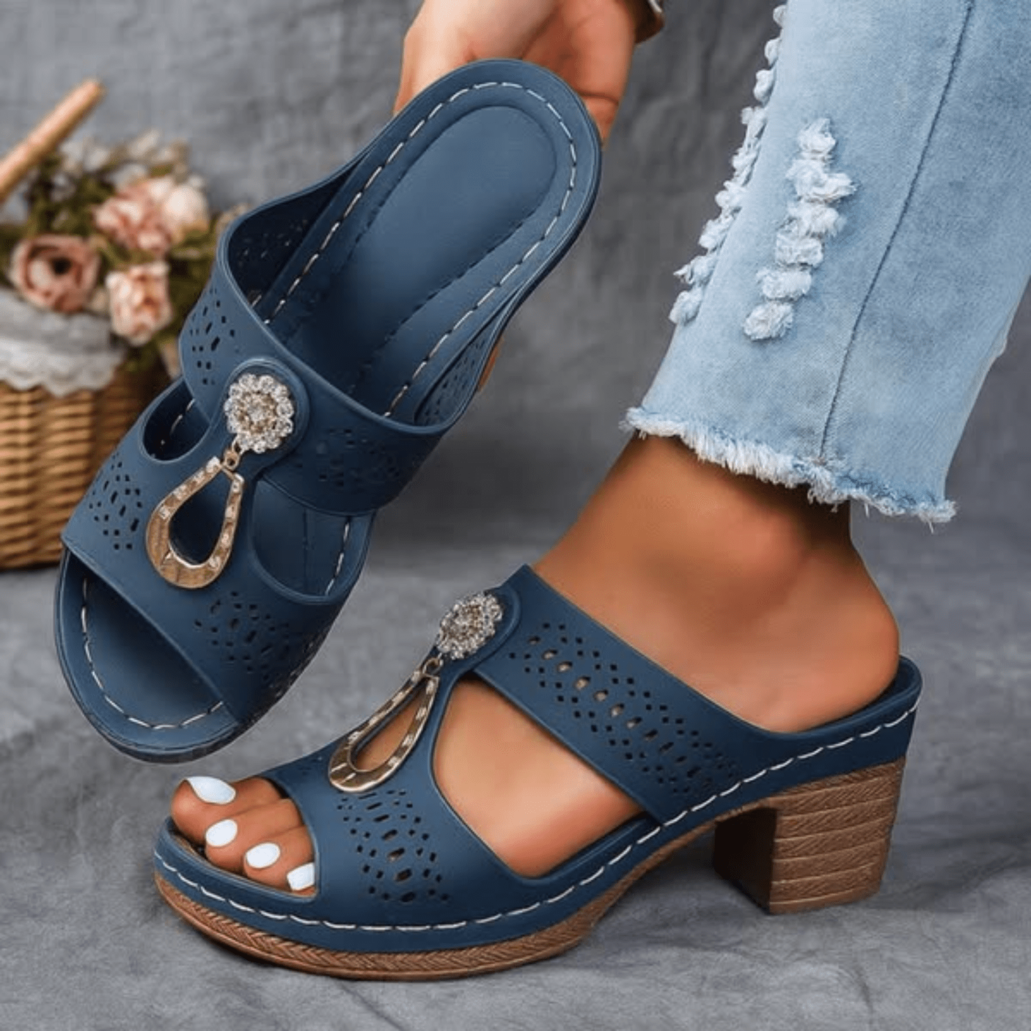 Zulema | Orthopedic Slip-On Support Sandals
