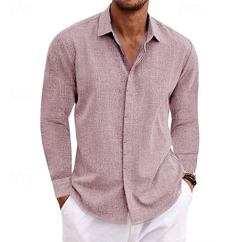 Bryan | Linen Summer Shirt
