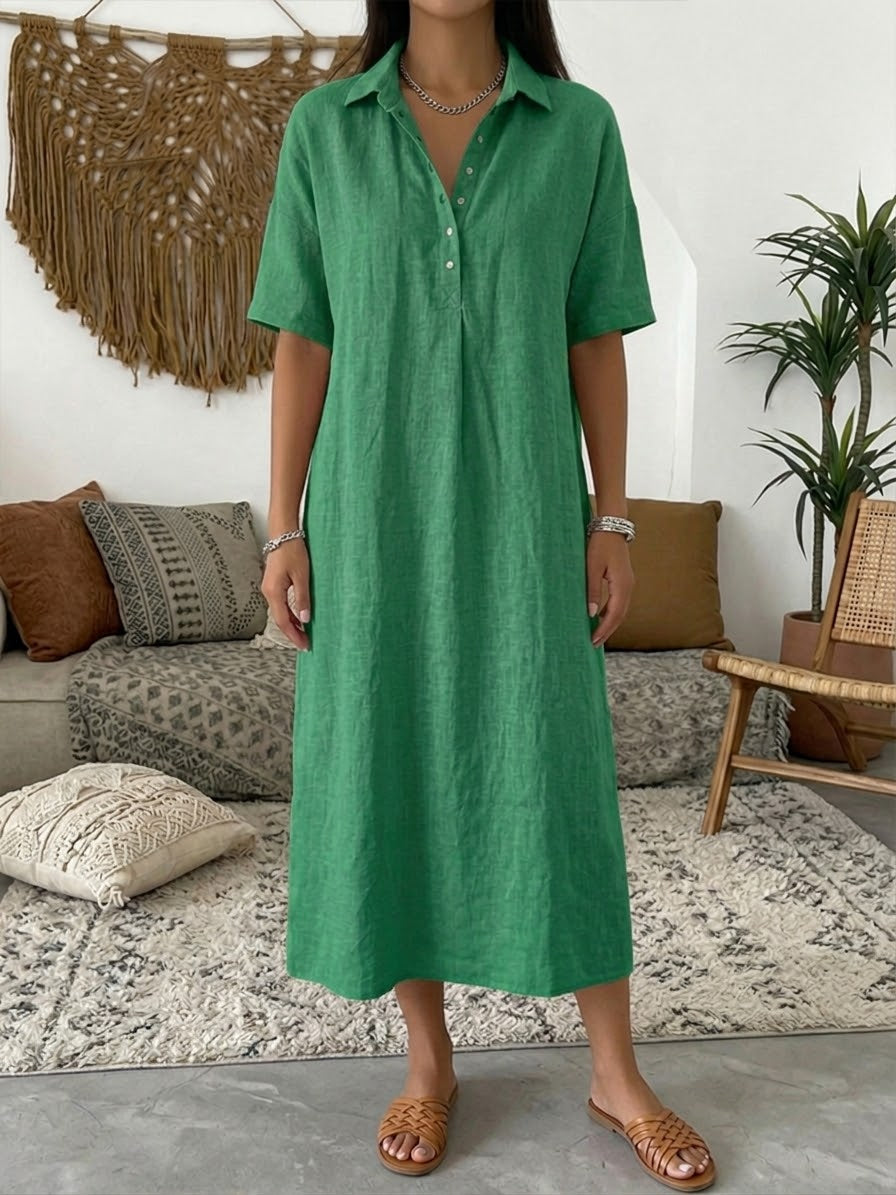 Melody | Relaxed Buttoned Shirtdress