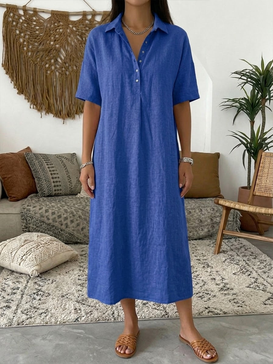Melody | Relaxed Buttoned Shirtdress