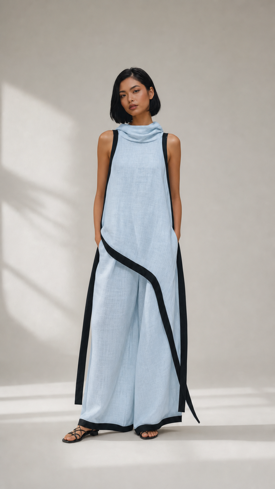 Reanna | Elegant Linen Coord Set