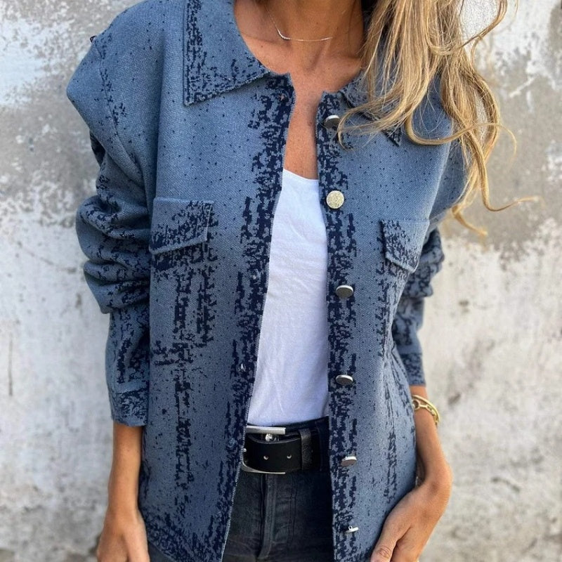 Vivienne | Chic Long Sleeve Statement Jacket