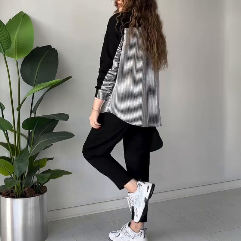 Céleste | Color-Block Lounge Two-Piece Set
