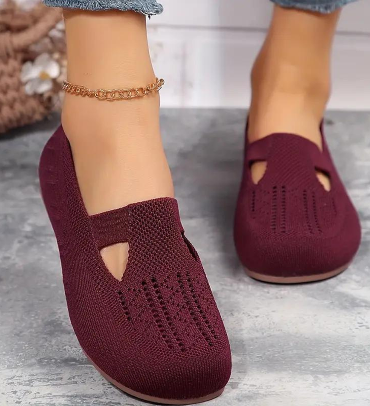 Bessie | Ergonomic Knit Slip-On Sandals