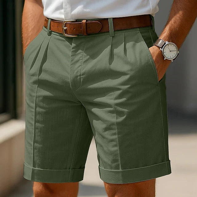 Bud | Pleated Tailored Shorts