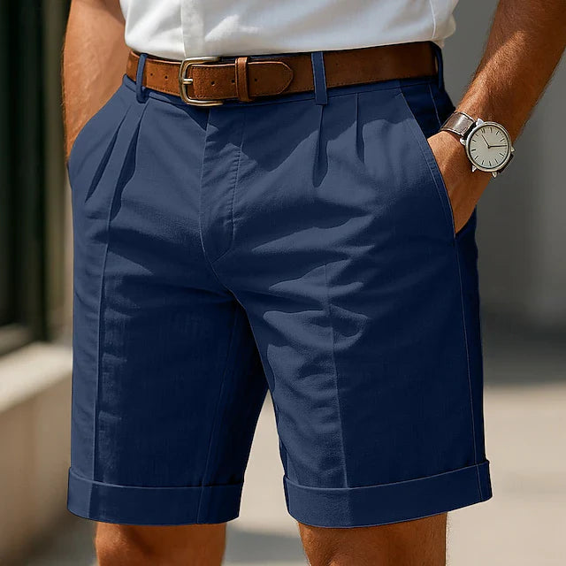 Bud | Pleated Tailored Shorts
