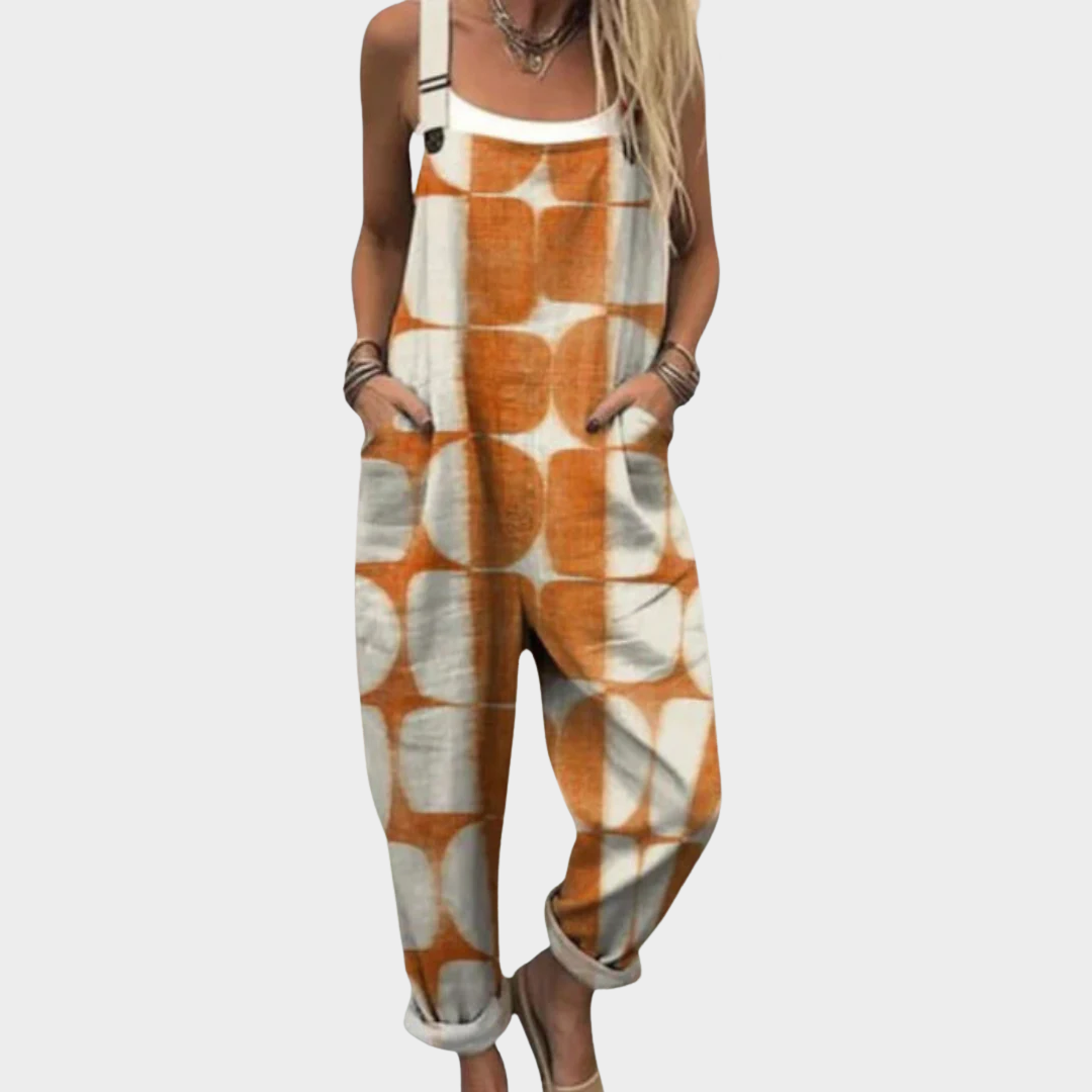 Jovita | Printed Wide-Leg Jumpsuit