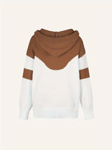 Céleste | Dual-Tone Cosy Relaxed Hoodie