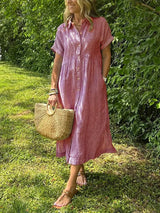 Mae | Striped Shirt Dress, Everyday Elegance