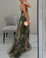 Solveig | Enchanting Floral Maxi Dress
