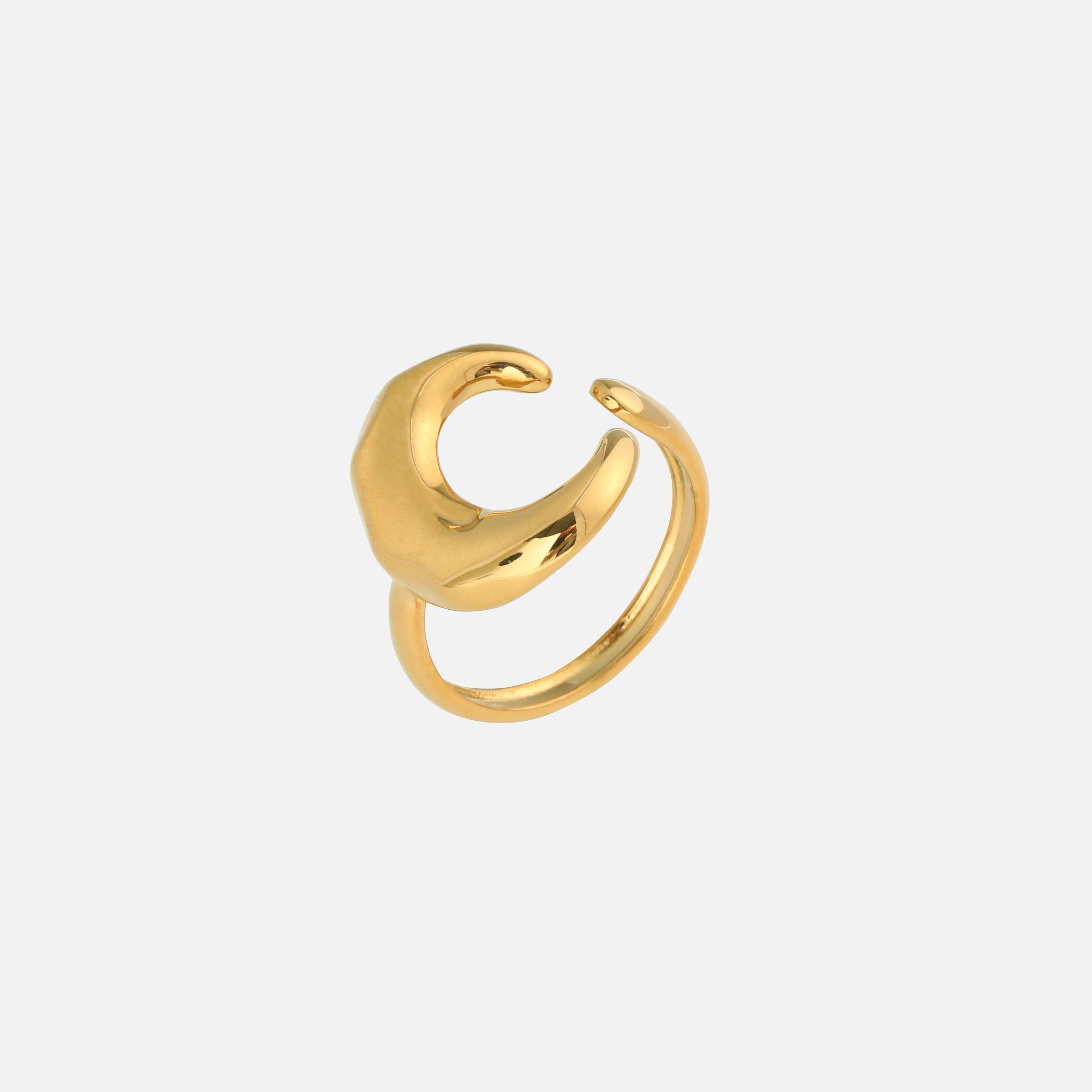 Hannelore | Crescent Moon Ring