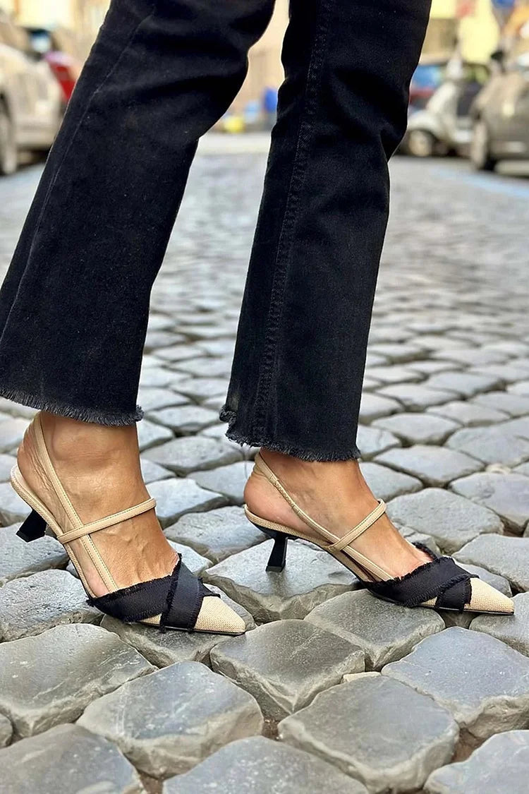 Zela | Open Ballerina Heels