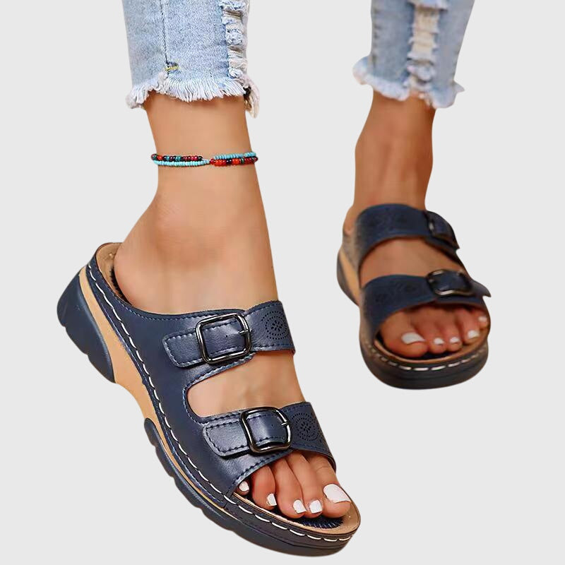 Danna | Orthopedic Leather Sandals