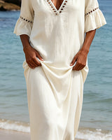 Elke | Coastal Linen Dress