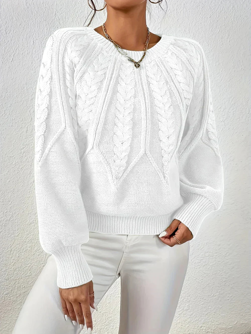 Camille | Classic Cotton-Blend Comfort Sweater