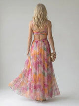 Huxley | Sleeveless Wrap Maxi Dress