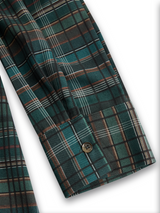 Dela | Green Plaid Maxi Dress