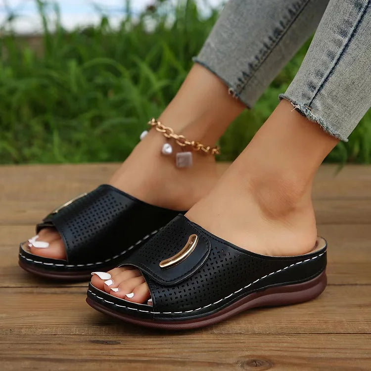 Wendy | Classic Urban Wedge Sandals