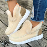 Marjory | Orthopedic Fleece Slip-On Boots