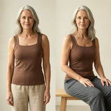 Pia | Built-In Bra Tank Top
