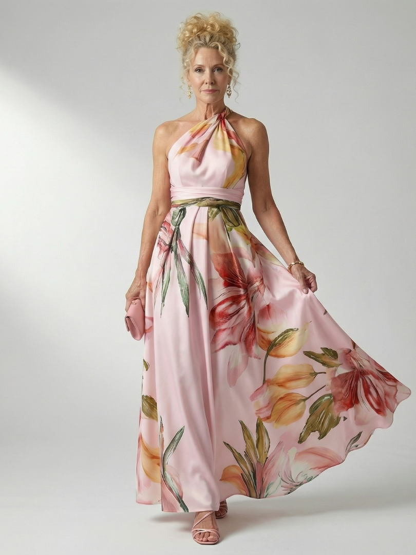 Wynter | Light Floral Maxi Dress