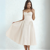 Vivienne | Spaghetti Strap Bodycon Midi Dress